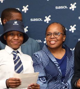 Winners of the Sasol Energy Schools Innovation Project