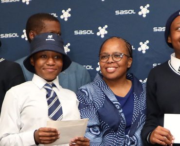 Winners of the Sasol Energy Schools Innovation Project