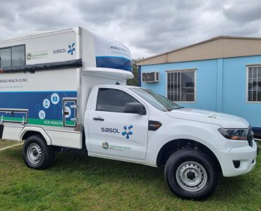 Donated mobile clinic