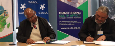 Sasol, SASDAC sign MOU for Green Economy Sector empowerment