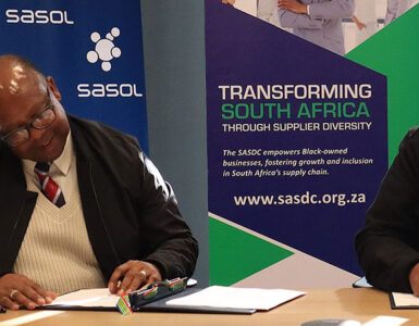 Sasol, SASDAC sign MOU for Green Economy Sector empowerment