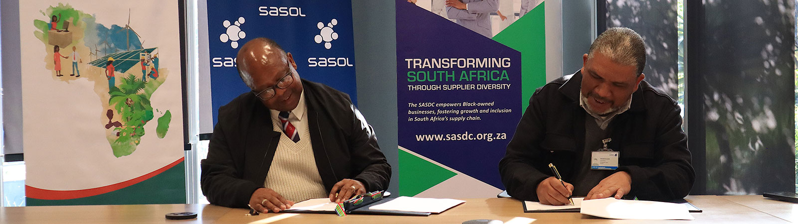 Sasol, SASDAC sign MOU for Green Economy Sector empowerment