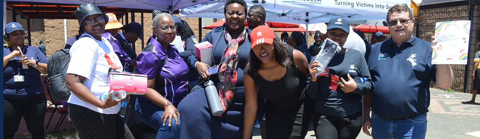 Sasol team at the Sasolburg GBVF programme launch