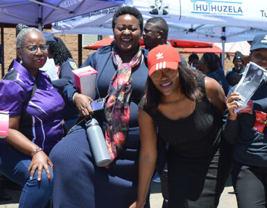 Sasol team at the Sasolburg GBVF programme launch