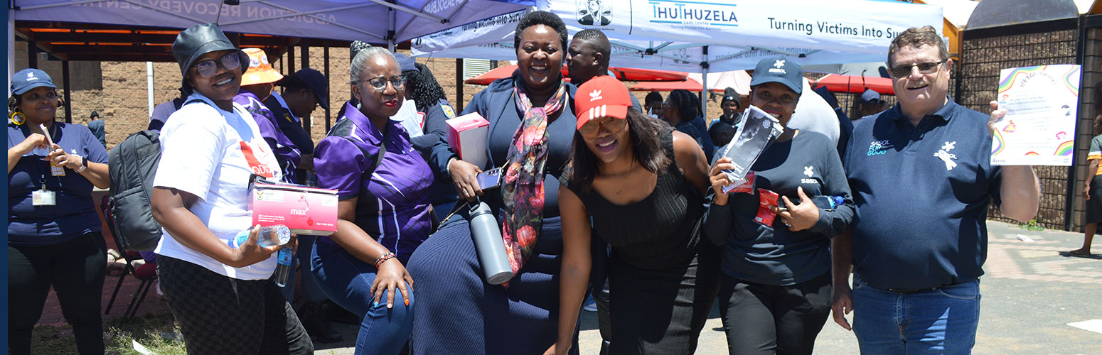 Sasol team at the Sasolburg GBVF programme launch